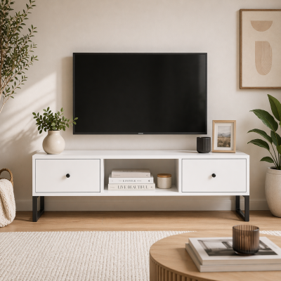 Meuble TV - H.42 x L.115 x P.33 - MOVA