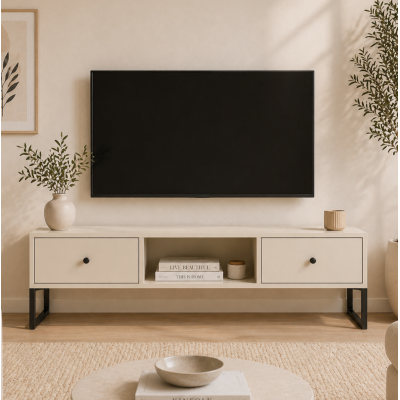 Meuble TV - H.42 x L.115 x P.33 - MOVA