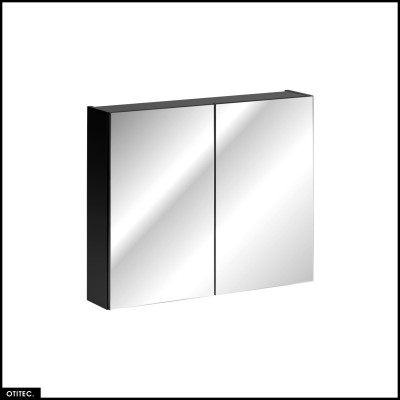 Armoire murale de salle de bain - 80 cm - avec Miroir - 2 portes - Bold