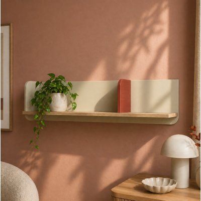 Étagère murale - L.120 x H.30 x P.27 - YOKA