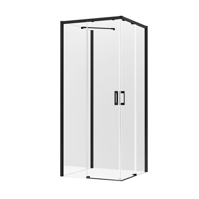 PRIME - Cabines de douche double porte coulissante d'angle