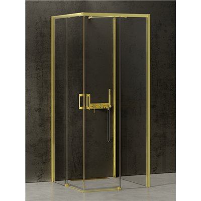 PRIME - Cabines de douche double porte coulissante d'angle