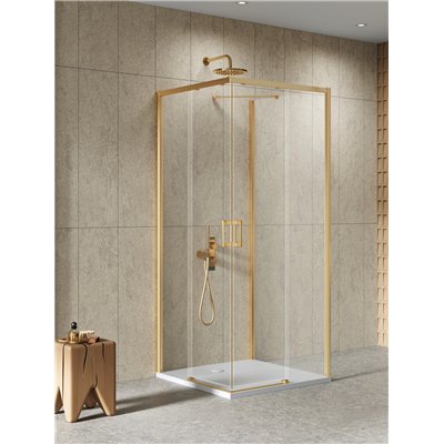 Cabines de douche double porte coulissante d'angle - PRIME