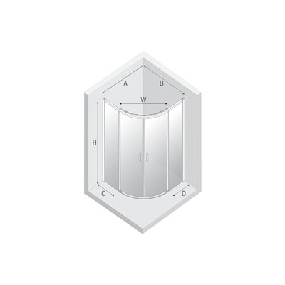 copia de copia de copia de PRIME - Cabines de douche - Porte Coulissante