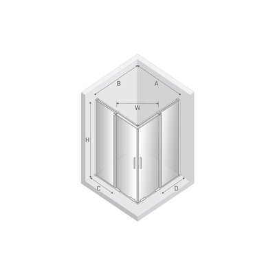 SMART - Cabines de douche - Rectangulaire