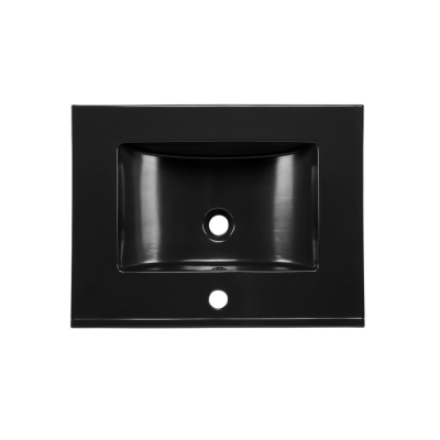 Vasque à encastrer rectangulaire SKAY - 60 x 46 cm - Céramique blanche