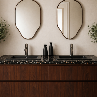 Vasque à encastrer rectangulaire SKAY - 60 x 46 cm - Céramique blanche