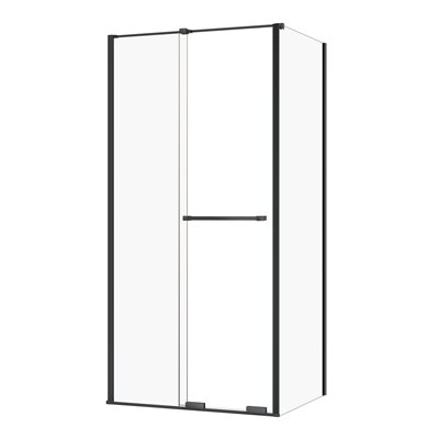 Cabines de douche - Porte coulissante rectangulaire  - Poignée horizontale - SMART
