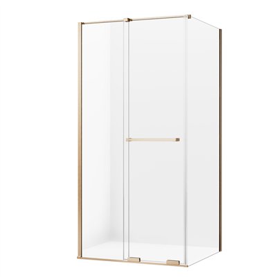 Cabines de douche - Porte coulissante rectangulaire  - Poignée horizontale - SMART