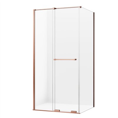 Cabines de douche - Porte coulissante rectangulaire  - Poignée horizontale - SMART