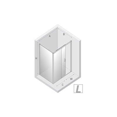 copy of PRIME - Cabines de douche - Porte Coulissante