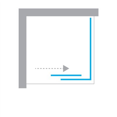 Kopie van PRIME - Cabines de douche - Porte Coulissante