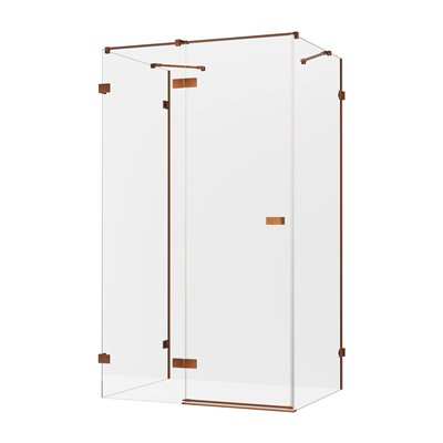 Cabines de douche - Carré Murale - Porte simple - AVEXA