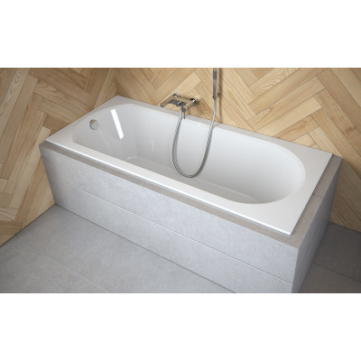 Baignoire rectangulaire INTRICA SLIM - 150 160 170 cm