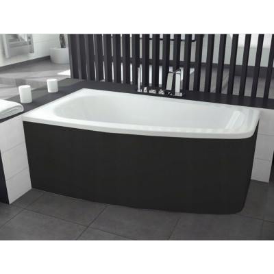 Baignoire asymétrique LUNA - 150 cm - Angle gauche ou droit
