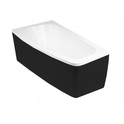 Baignoire asymétrique LUNA - 150 cm - Angle gauche ou droit