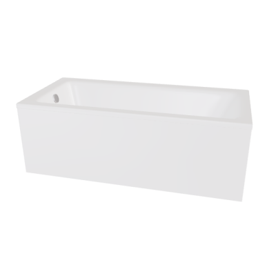 Baignoire rectangulaire blanche - TALIA Premuim