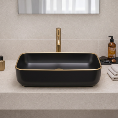 Vasque à poser rectangulaire -50 x 39 cm - AURIS