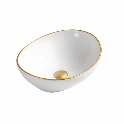 Vasque à poser arrondie -40 x 33 cm - VERA