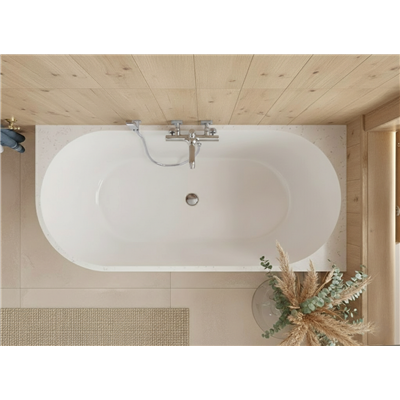 Baignoire d'angle asymétrique Integra