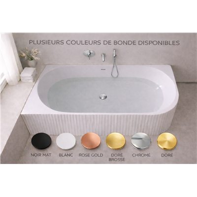 Baignoire d'angle asymétrique Integra