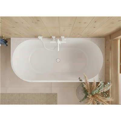 Baignoire d'angle asymétrique Integra