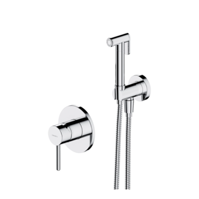 Système de bidet à encastrer avec douchette - Chrome - Collection Y