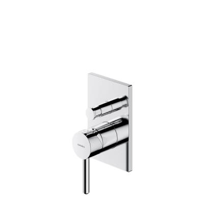 Omnires | Mitigeur douche/baignoire à encastrer - Chrome - Collection Y