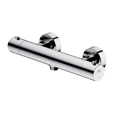 Mitigeur thermostatique de douche à encastrer - Chrome - Collection Y