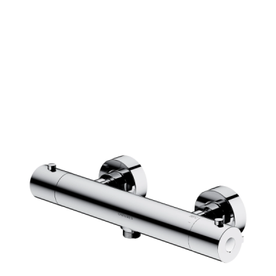 Omnires | Mitigeur thermostatique de douche à encastrer - Chrome - Collection Y