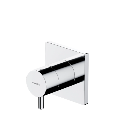 Inverseur 3 voies à encastrer - Chrome - Collection Y