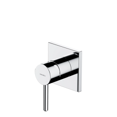 Mitigeur de douche carré à encastrer - Chrome - Collection Y