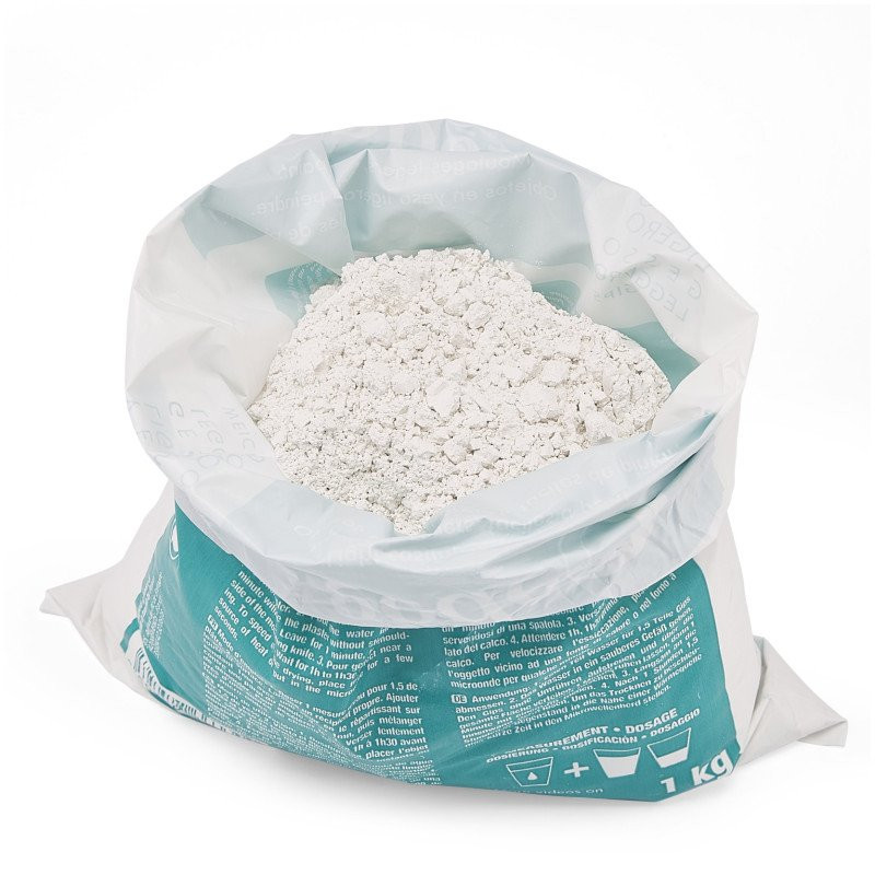 Plâtre en poudre